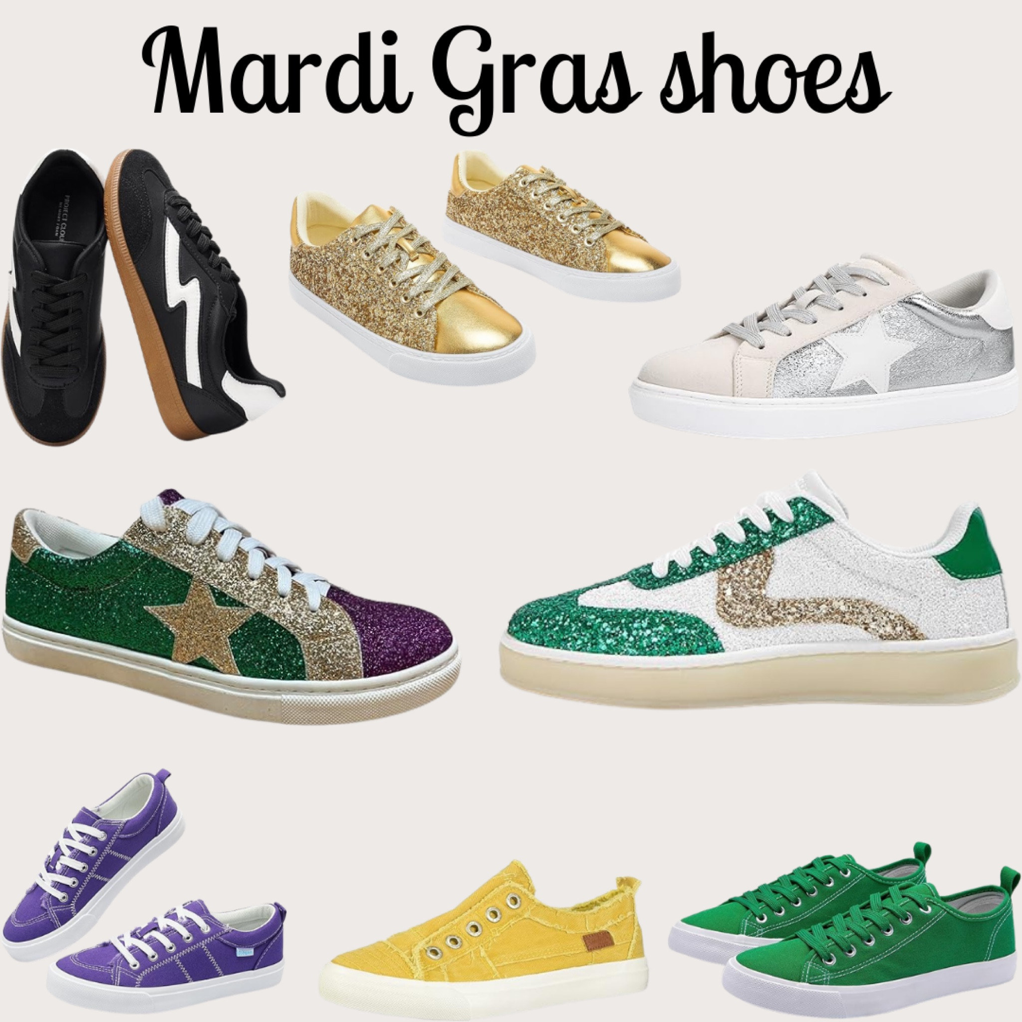 Mardi Gras shoes

#LTKStyleTip #LTKShoeCrush #LTKFindsUnder50