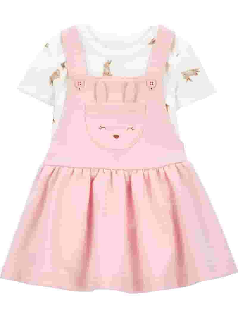 Carter's Child of Mine Baby Girl Easter Dress Set, 2-Piece, Sizes Newborn-12 Months | Walmart (US)