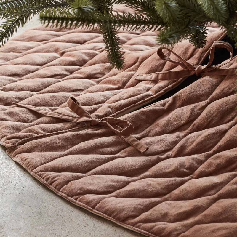 Naveta Velvet Tree Skirt | The Citizenry