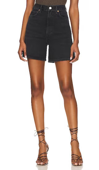 AGOLDE Stella Short in Black. - size 23 | Revolve Clothing (Global)