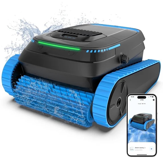 AIRROBO CP40 Cordless Robotic Pool Vacuum Pool Robot Cleaner with Wall Climbing for Inground Pool... | Walmart (US)