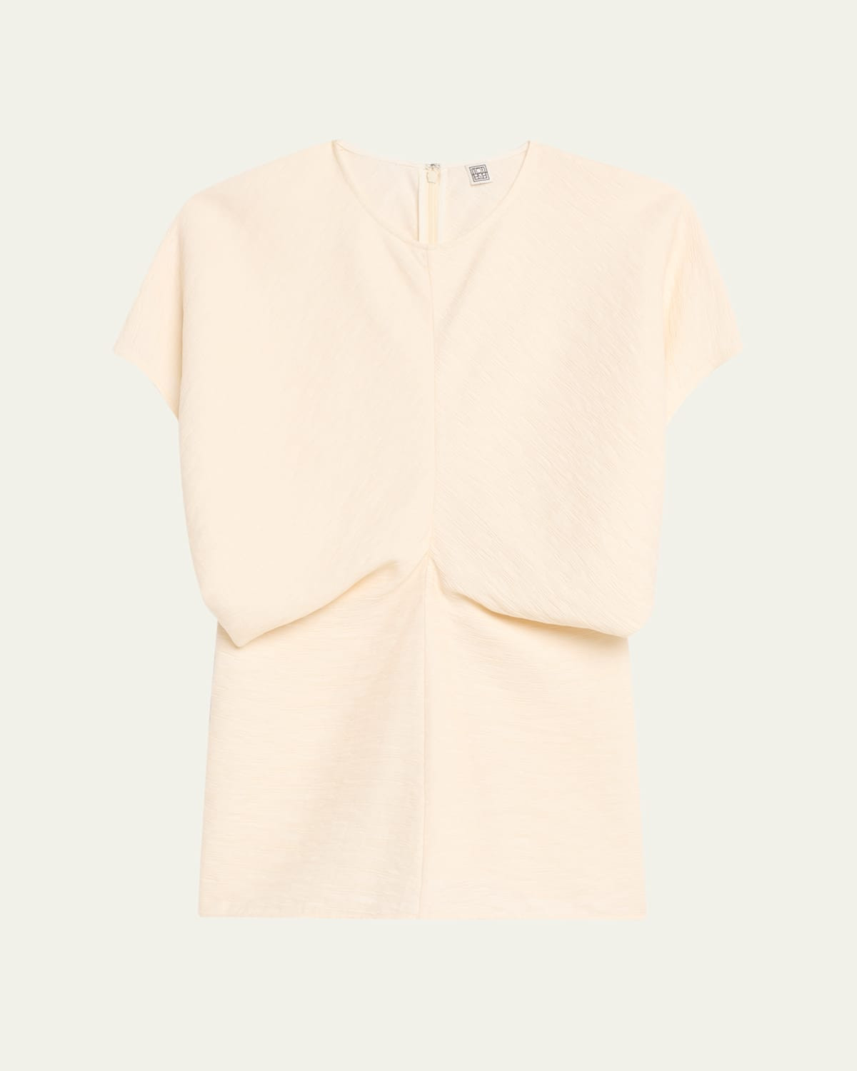 Slouch Waist Short-Sleeve Top | Bergdorf Goodman