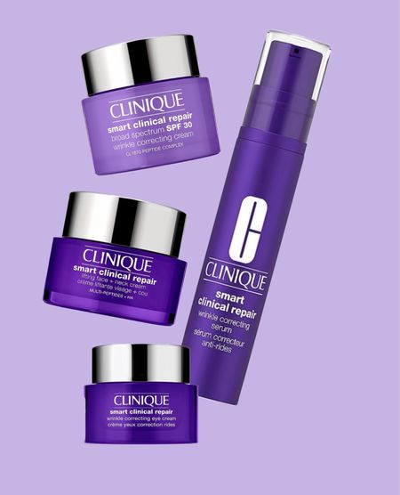 I recently visited the @clinique counter @dillards to check out their SMART Clinical Repair line & check out the cutest Spring Gift with Purchase! 

What I love about the SMART is this line focuses on anti-aging and not only contains retinol, a clinically proven wrinkle-fighting ingredient, but is also packed with hydrating ingredients to smooth and plump skin.

Now that I’m in my 40s, being proactive about my skin is THE priority of my beauty routine. The Clinique associate explained the benefits of each product and I chose the Smart Wrinkle Serum because it can be worn day and night and is super hydrating and plumping on the skin - perfect under makeup too! Now through 3/30 with a $37 qualifying purchase, you’ll recieve Clinique’s spring Gift with purchase, jam packed with 6 Beauty products - & it comes with the cutest little travel pouch! Get your Clinique Gift with Purchase with any $37 qualifying purchase! #CliniquePartner #NewFromTheCliniqueLab #SmartWrinkleSerum #Dillards  #DillardsBeauty
