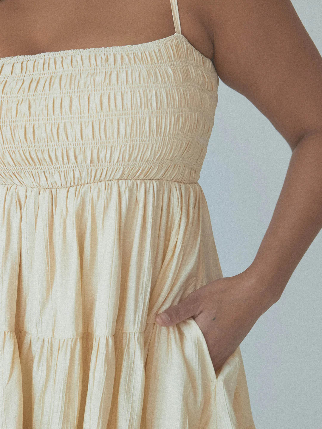 Tiered Mini Brami Dress | Klassy