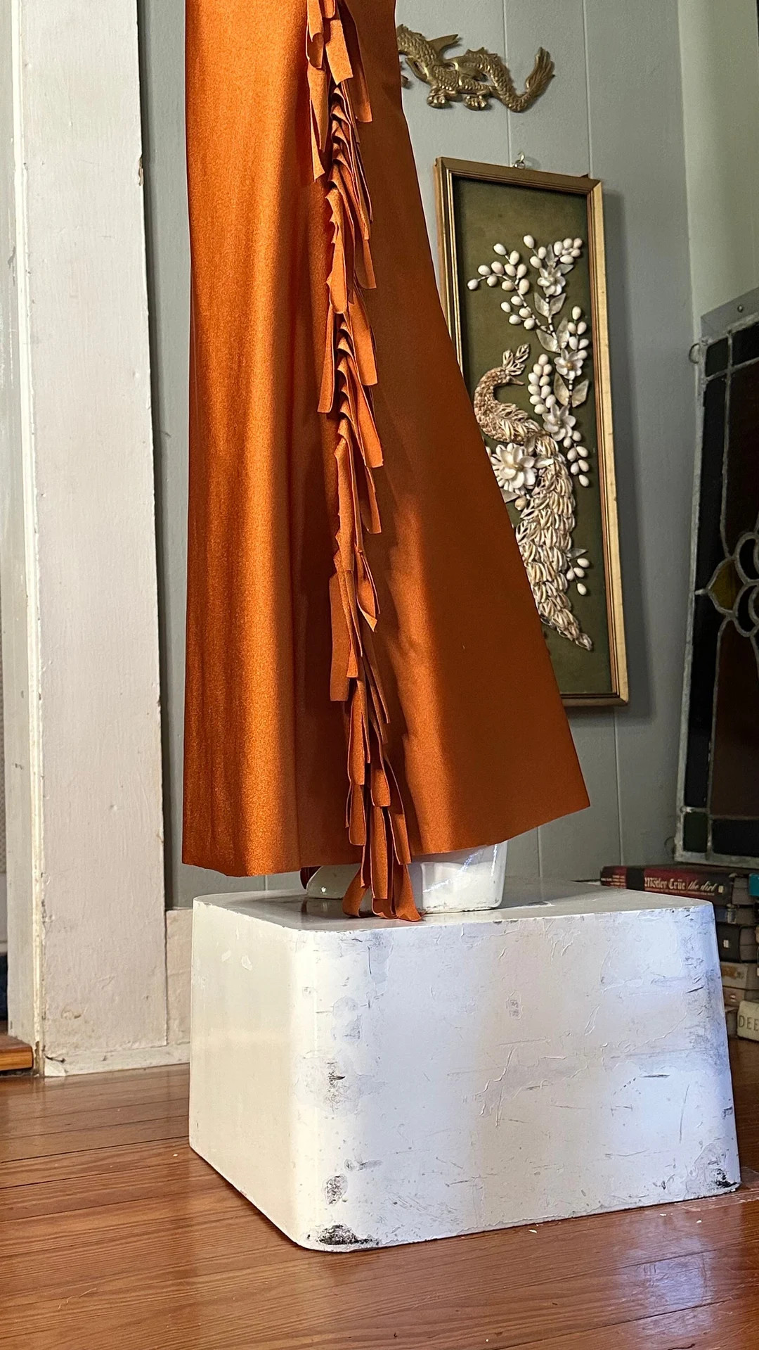 Ready to Ship Medium Low-rise Rust With Fringe Inseam - Etsy | Etsy (US)