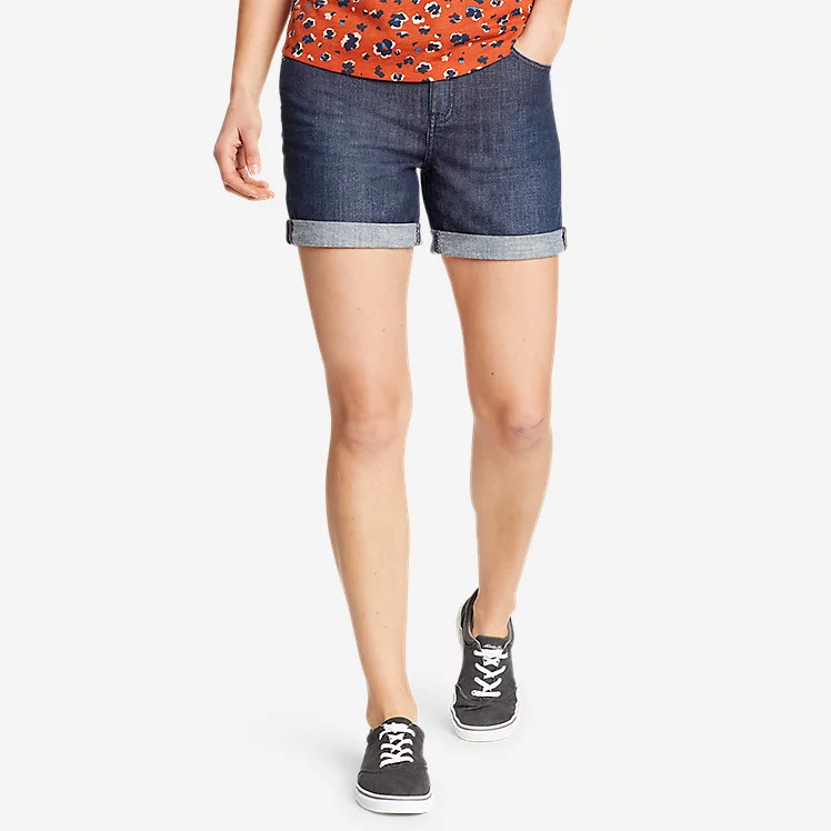 Boyfriend Rolled Shorts | Eddie Bauer, LLC