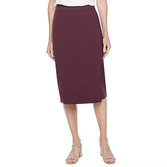 Liz Claiborne Womens Midi Pencil Skirt | JCPenney