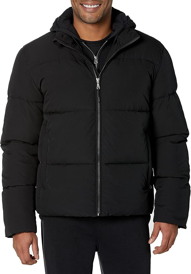 Amazon Essentials Men's Mock Neck Puffer (Available in Big & Tall) | Amazon (US)