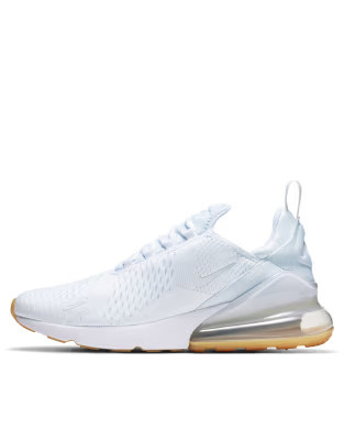 Nike Air Max 270 sneakers in white | ASOS (Global)
