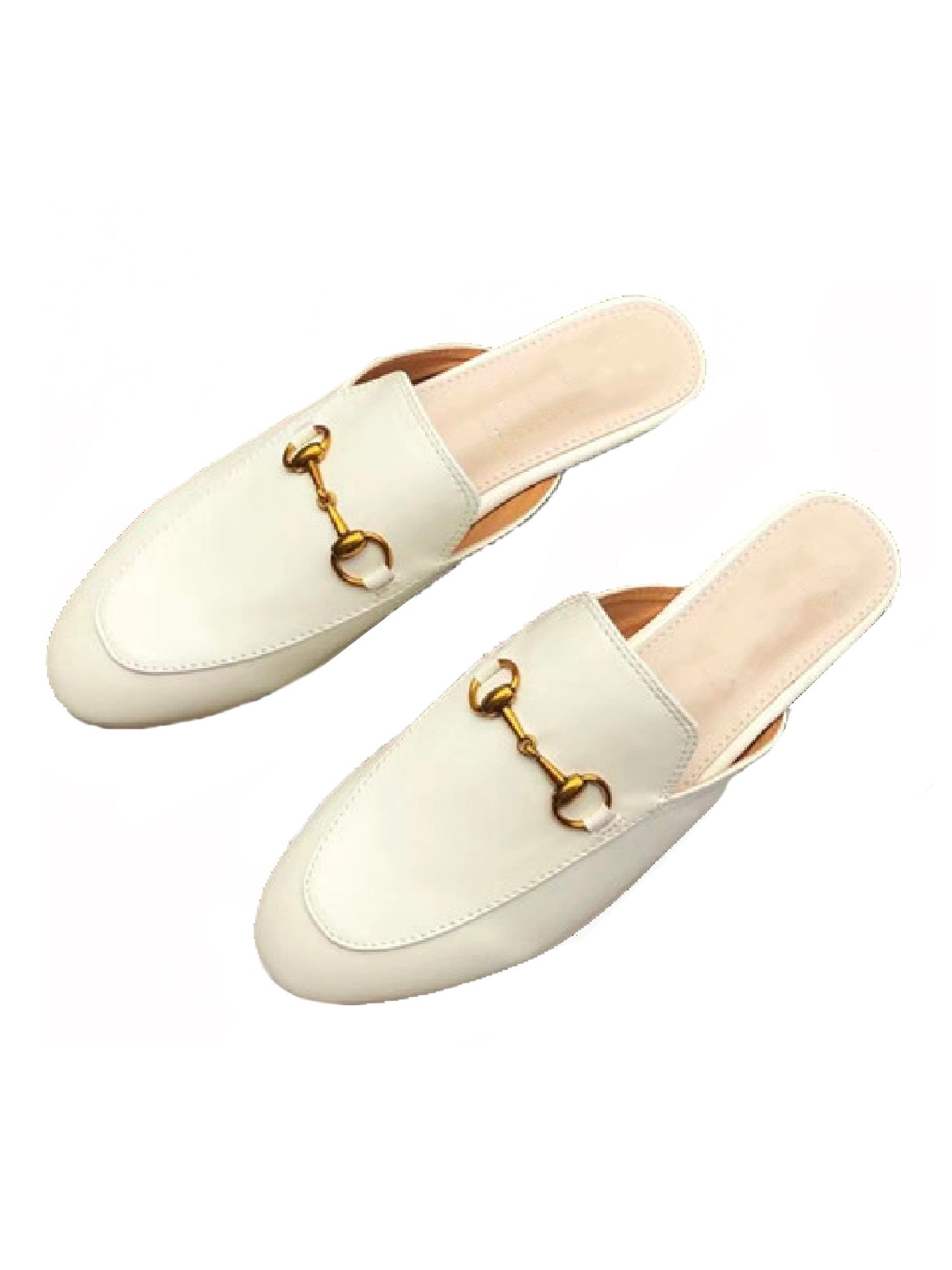 'Tully' Buckled Loafer Slides (2 Colors) | Goodnight Macaroon