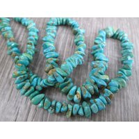 Genuine Turquoise Necklace>Dainty Necklace, Minimalist Turquoise, Turquoise Necklace, Southwestern Necklace, Native, Men Or Women | Etsy (US)