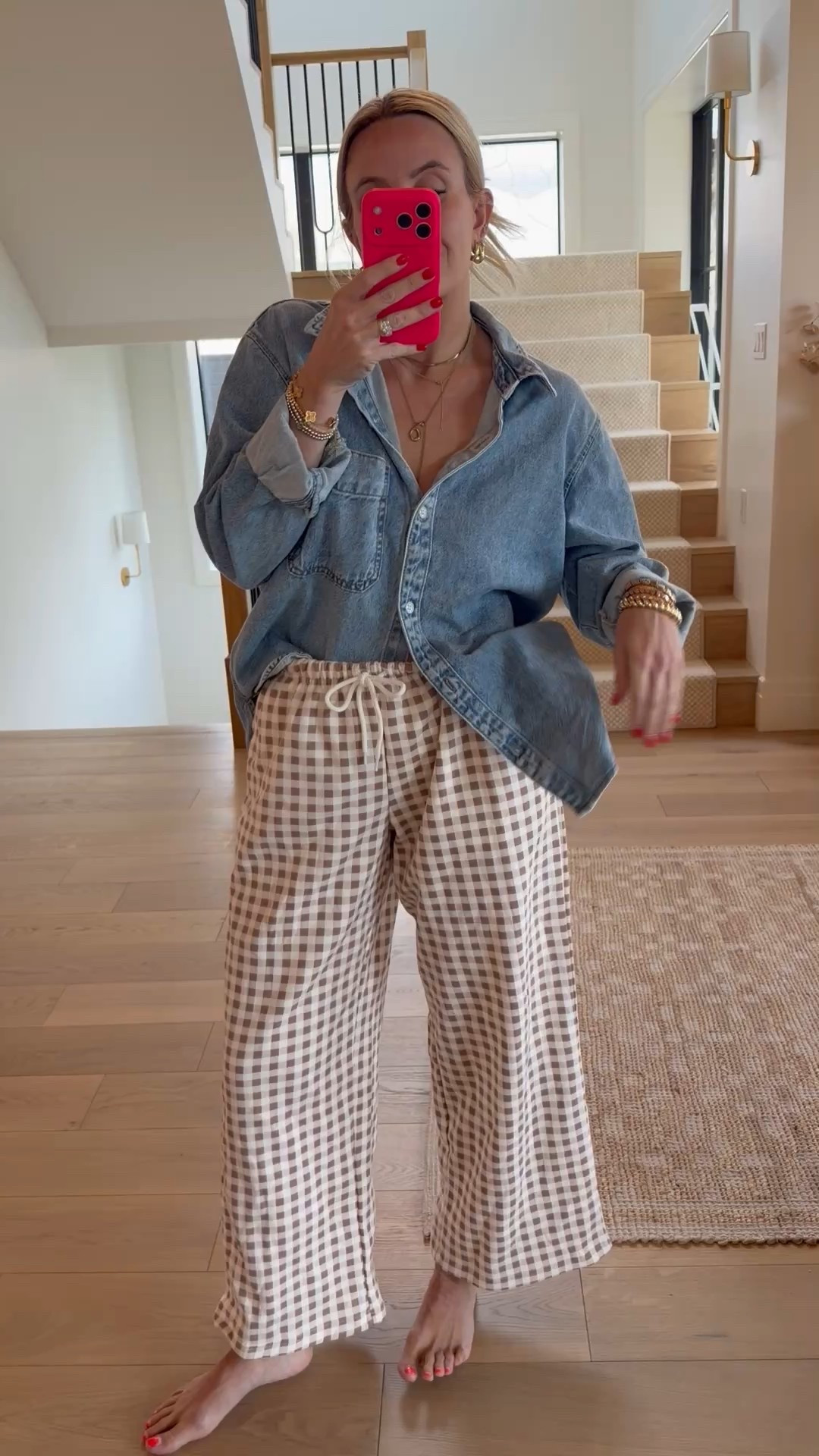 These pants are actually sweats! I did a size M

#LTKgrwm #LTKmomlife #LTKootd