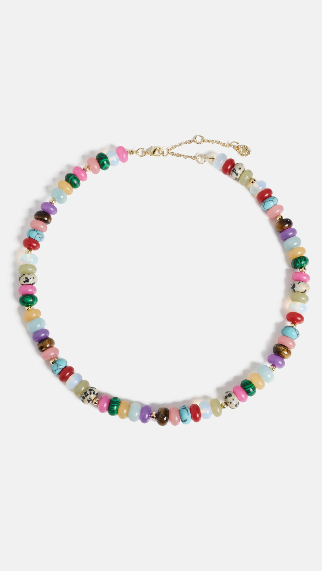 BaubleBar Aaliyah Semi-Precious Beaded Necklace Multi One Size | Shopbop