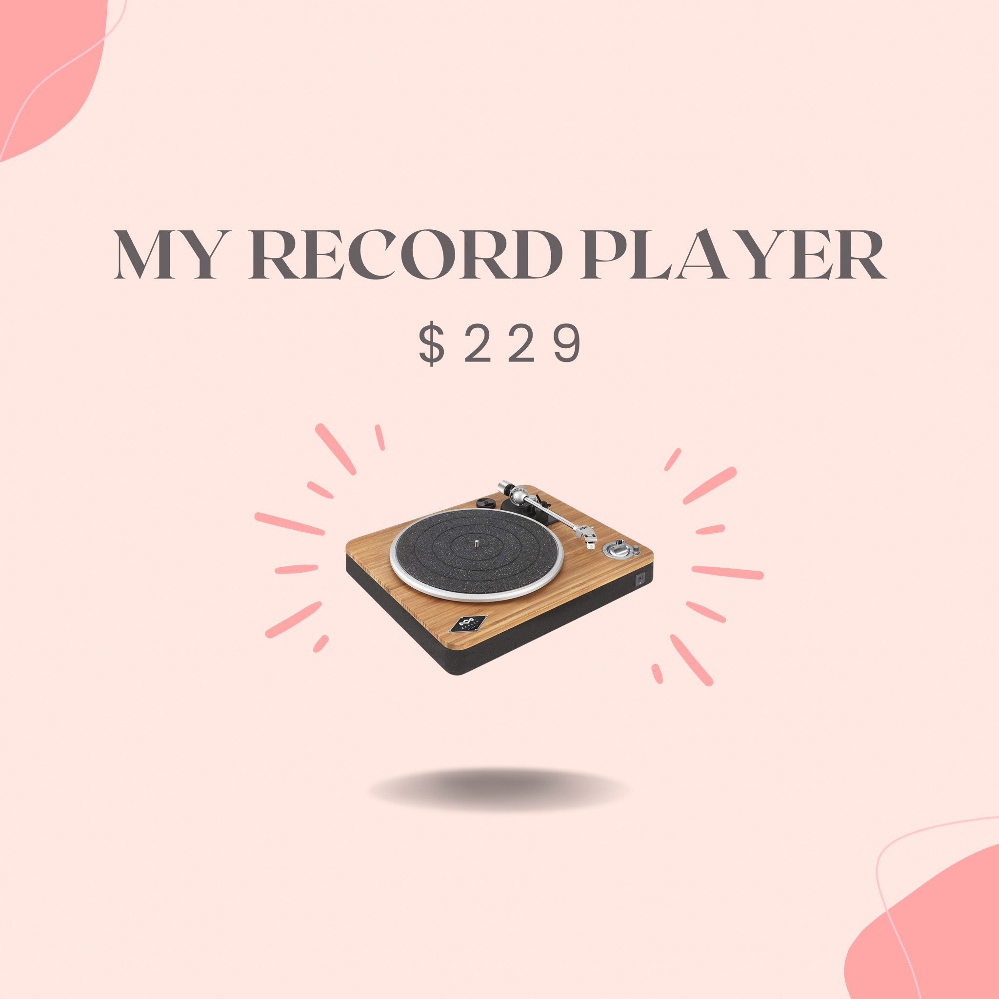 I always get lots of questions about my record player, so I figured it was time to share it with y’all! 

I have the Marley Wireless Stir it Up Turntable, and I adore it! I purchased the matching Bluetooth speaker, and it makes the perfect set! It’s very easy to use once it’s set up, and it’s very gentle on my records. 

I’ve also linked my gold record player table and rack, so you have access to my full setup! Happy spinning🎶

#LTKGiftGuide #LTKhome