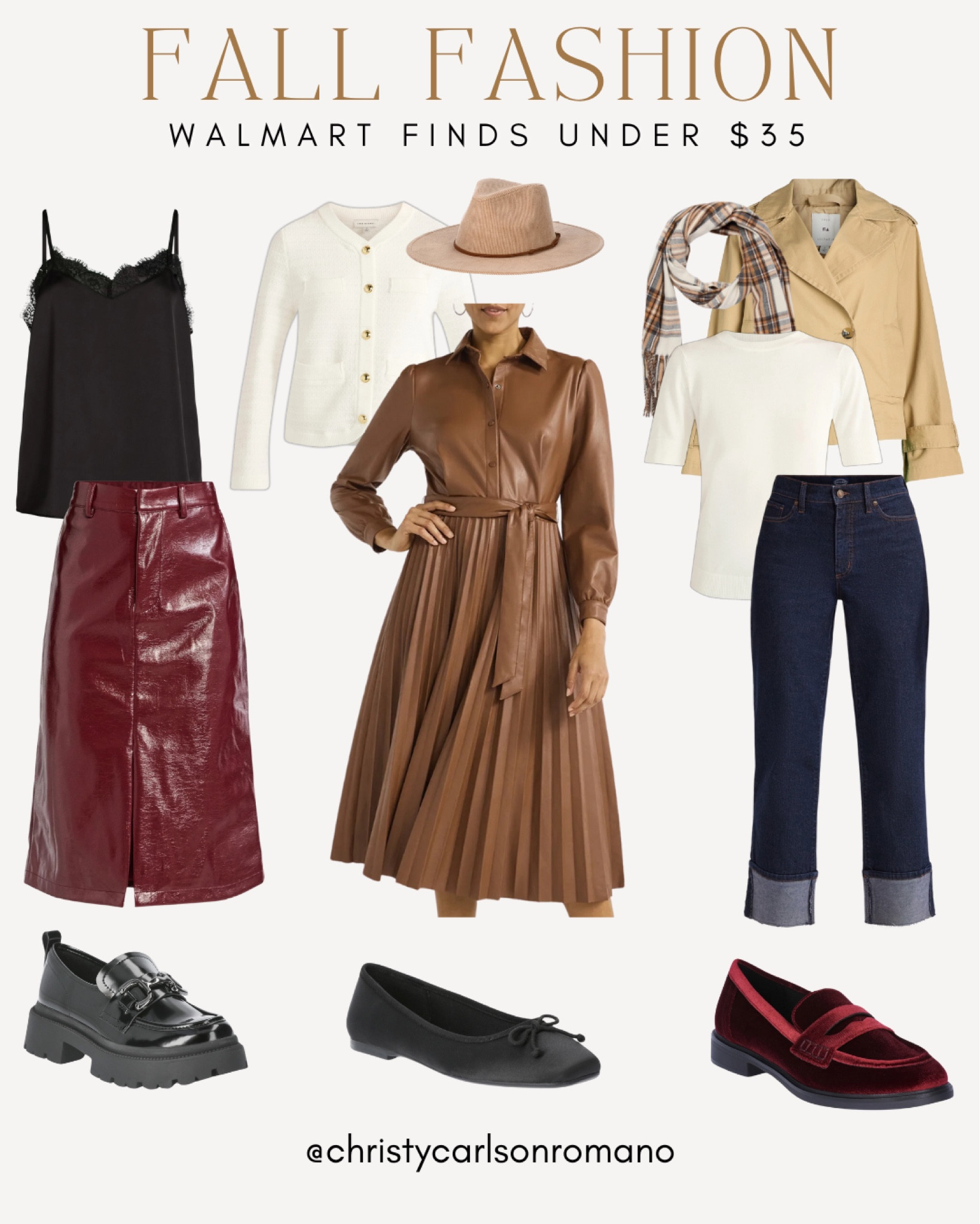 #WalmartPartner Imagine yourself strolling through the city wearing these fashionable pieces from @walmartfashion! Isn't it super chic that these finds are all under $35? Cos' it is for me! Grab these now before they sell out. #WalmartFashion #affordablestyle #fallstaples #celebritystyle #capsulewardrobe

#LTKShoeCrush #LTKSeasonal #LTKStyleTip
