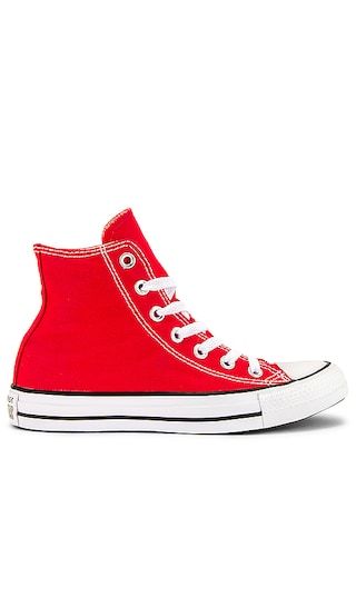 Chuck Taylor All Star Hi Sneaker in Red | Revolve Clothing (Global)