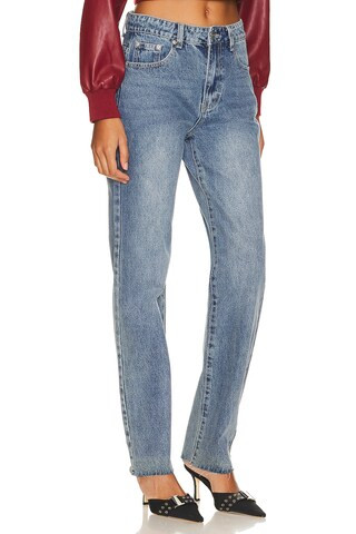 superdown Dylan Straight Denim Jean in Dark Wash from Revolve.com | Revolve Clothing (Global)