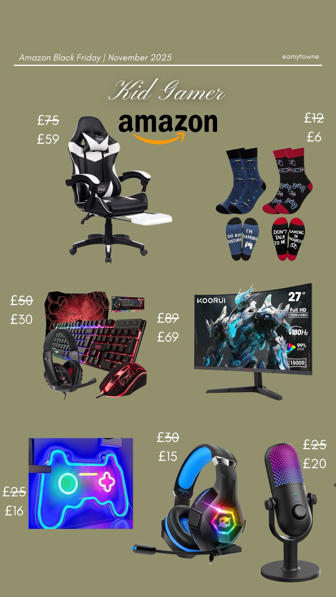 Kid gamer deals 🎧🕹️ The best Black Friday finds for those little gamers (or big) in your life 

#LTKCyberWeek #LTKkids #LTKgiftguide