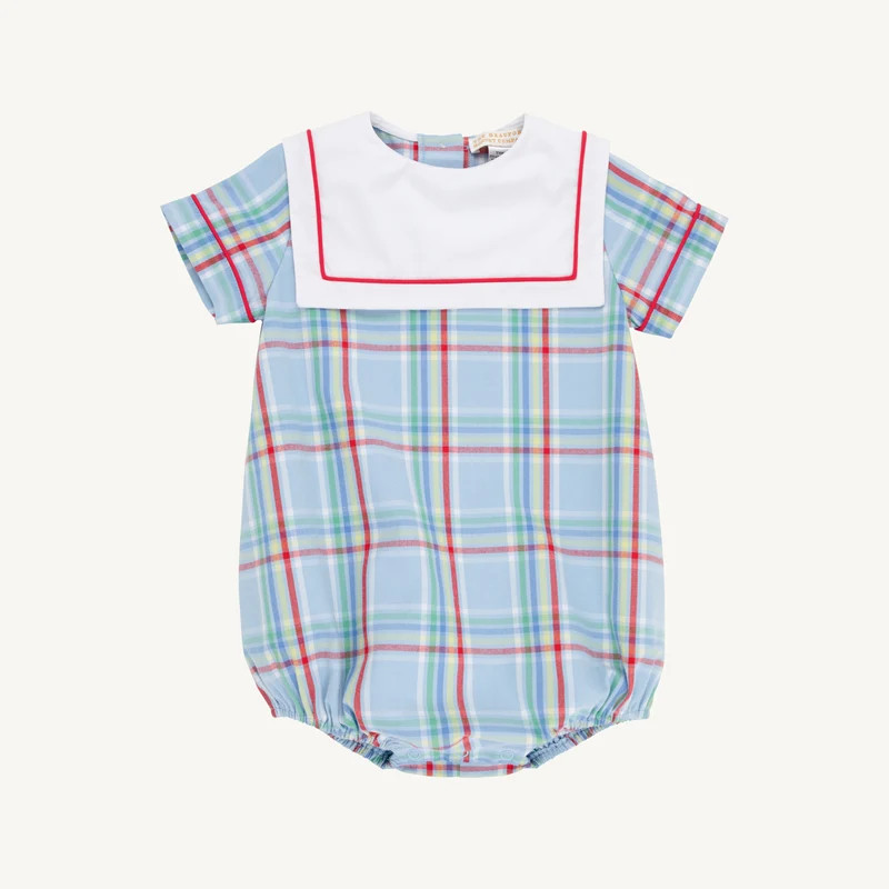 Towne's Top Sail Bubble - Kensington Court Plaid | The Beaufort Bonnet Company