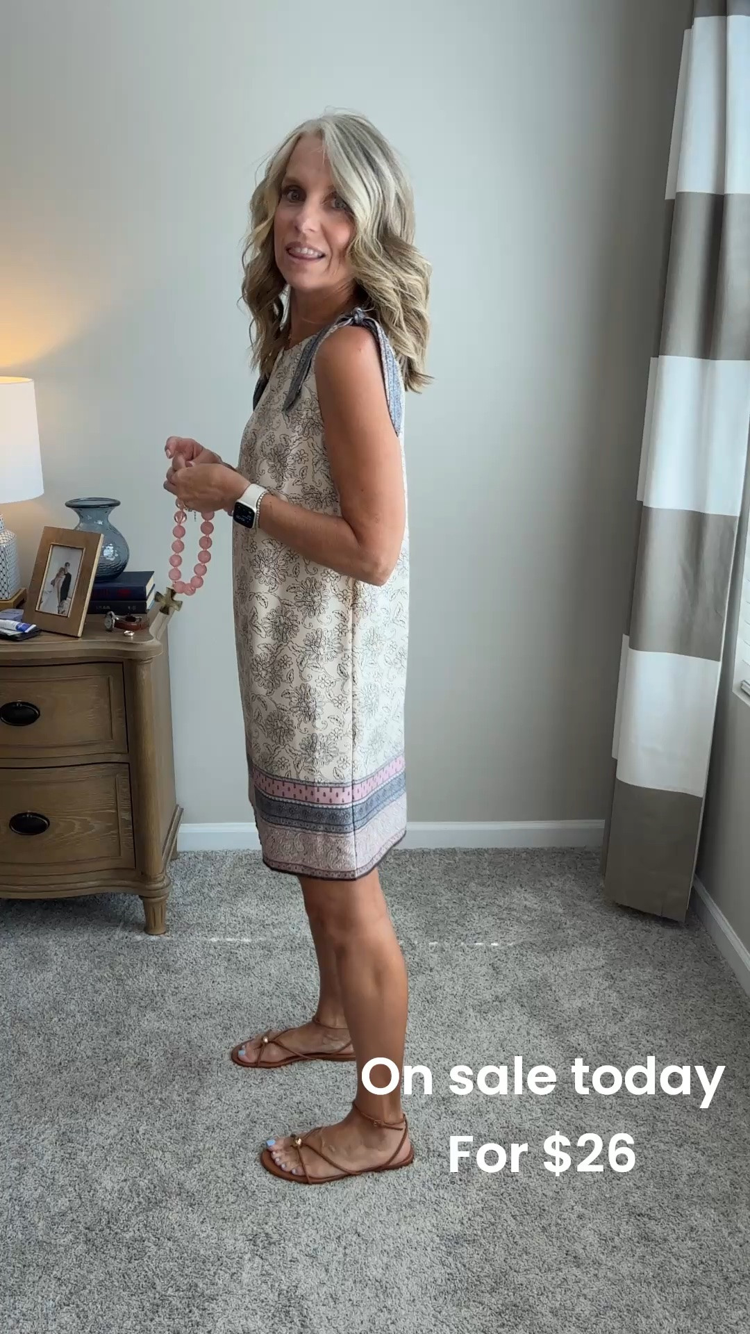 Cutest dress and it’s in super sale. Wearing XS. Great for work, vacations, showers, lunch with friends. Use COAST20 on necklace

#LTKgrwm #LTKOver40 #LTKSaleAlert