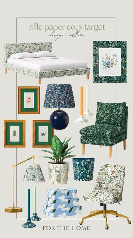 How cute is the new Rifle Paper Co. target collab!? The bed is insane!! And I love the little art trio and planers. So many good finds! 

#LTKfindsunder50 #LTKhome