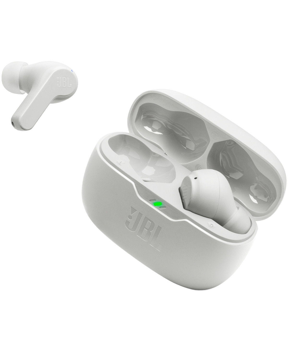 Jbl Vibe Beam True Wireless Bluetooth Earbuds, Black - White | Macy's