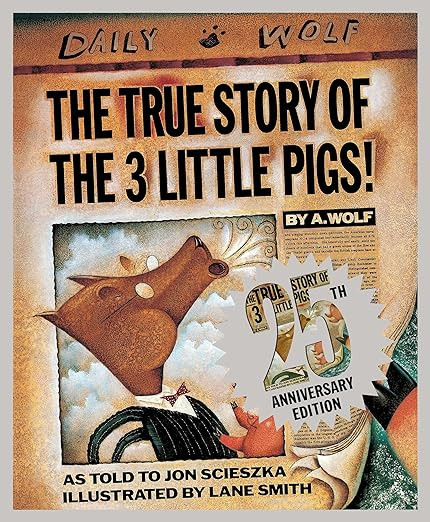 The True Story of the Three Little Pigs 25th Anniversary Edition | Amazon (US)