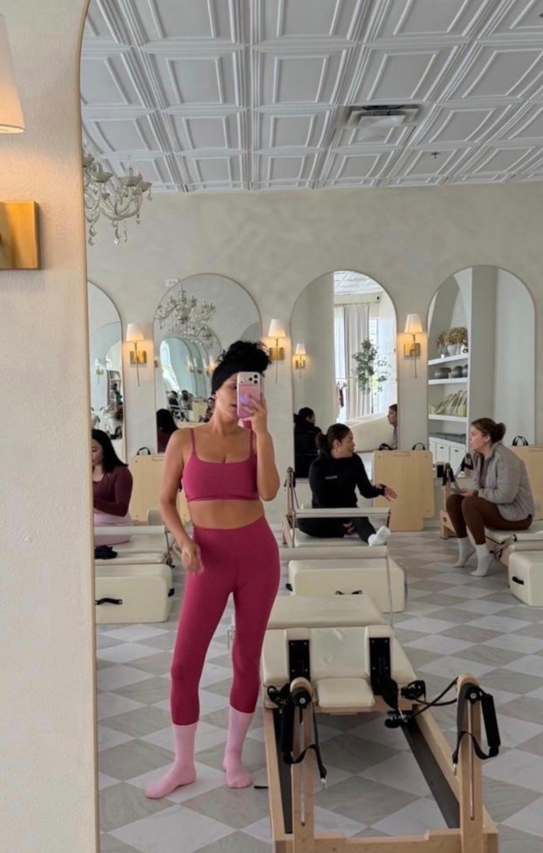 Pilates in pink just makes the workout a little more fun. 💕 Feeling stronger with every class!

#PilatesLife #PilatesGirl #PilatesWorkout #ActivewearStyle #WorkoutInspo #FitnessRoutine #PinkActivewear #WellnessJourney #PilatesStudio #MovementMatters

#LTKdayinmylife #LTKfitnessgoals #LTKstorytime