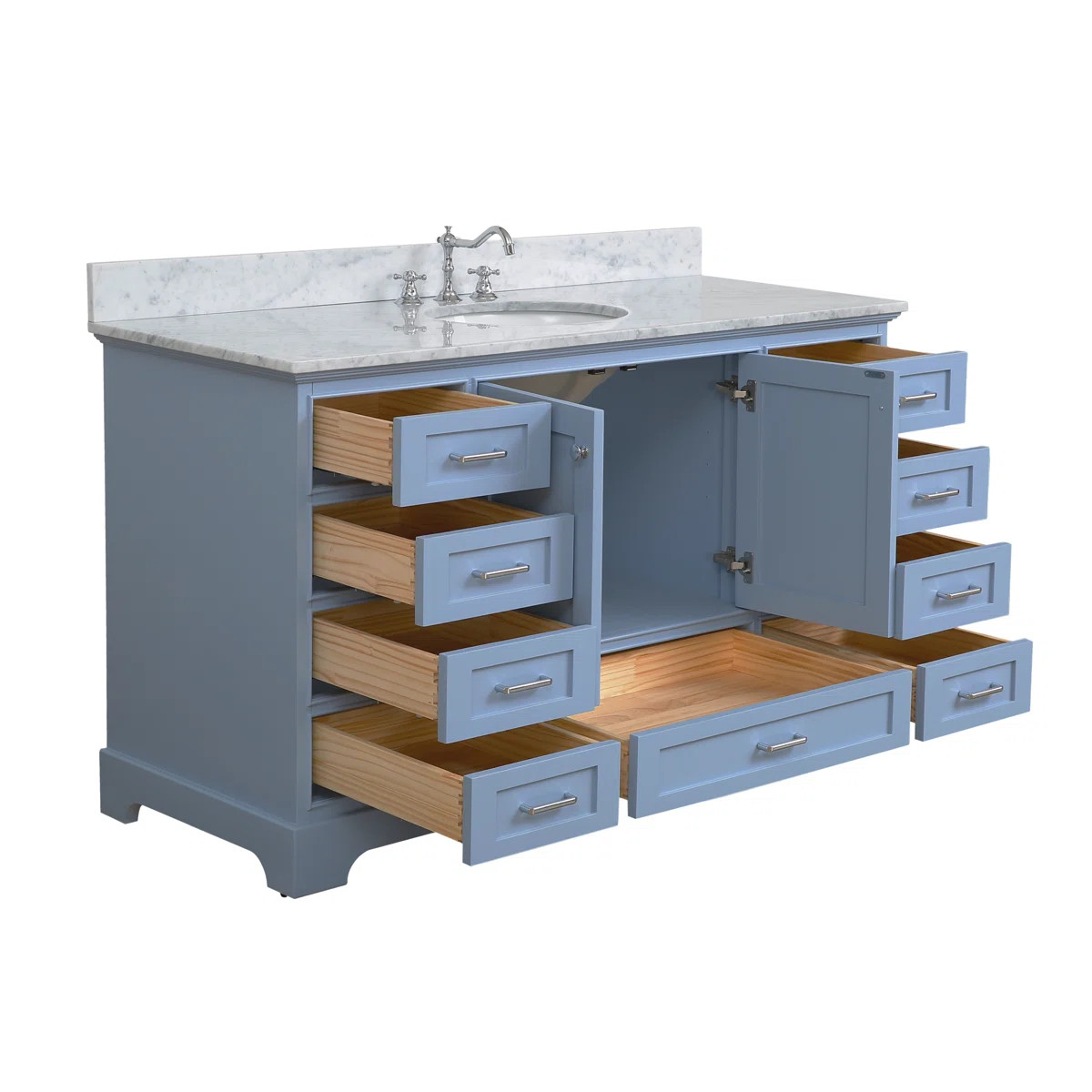 Larosa 60'' Single Bathroom Vanity with Top | Wayfair North America