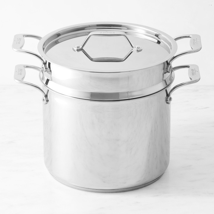 All-Clad Simply Strain Stainless-Steel Multipot | Williams-Sonoma