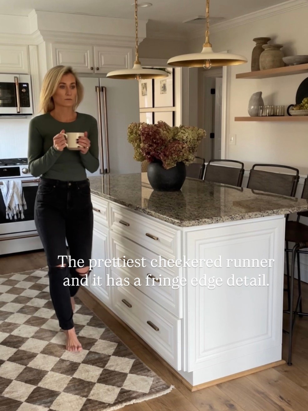 This checkered runner adds the prettiest detail! 

#LTKHome