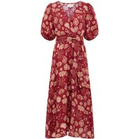 Florita Dress Corals Burgundy (Final Sale)* | Size: XS | Color: Corals Burgundy | Curio