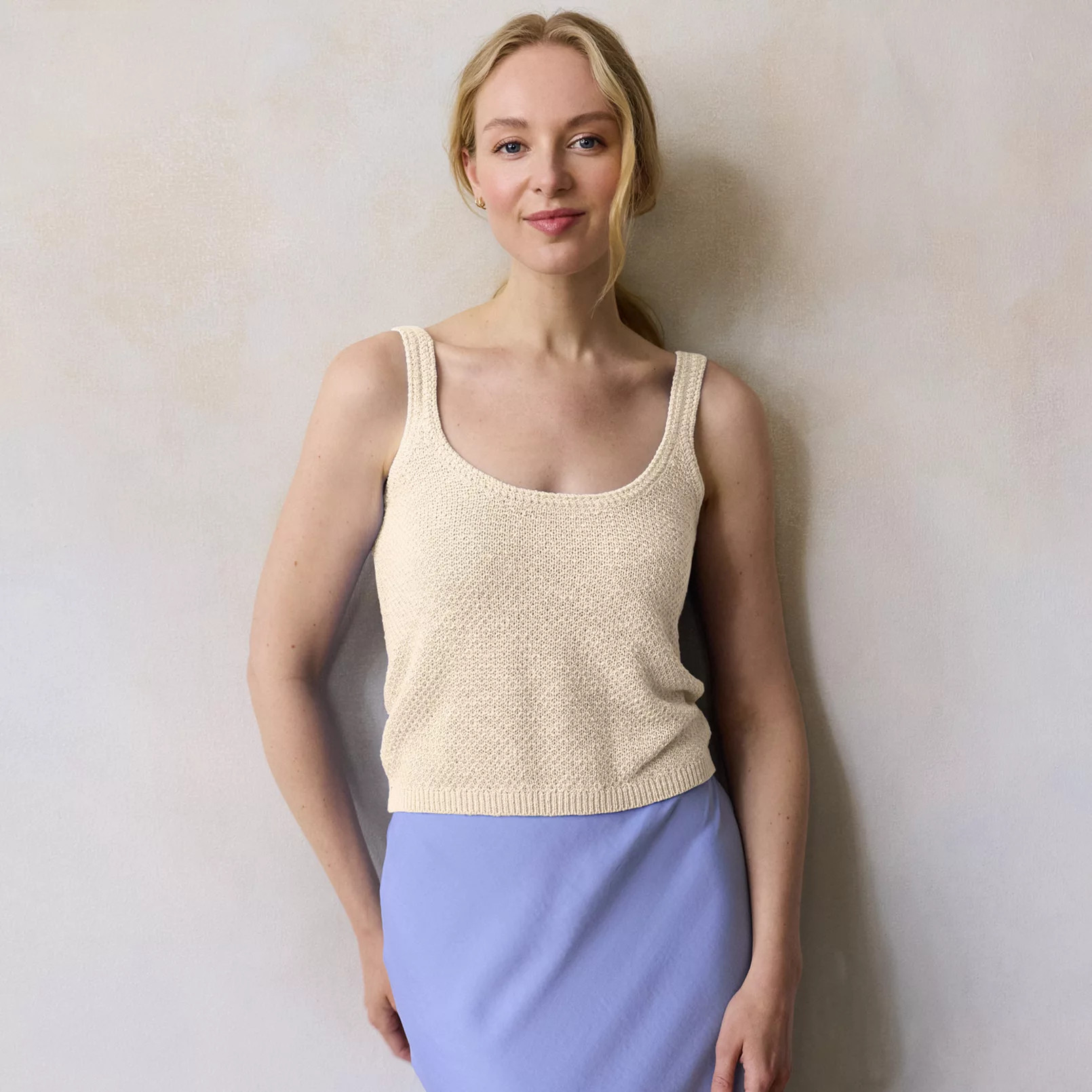 Women's LC Lauren Conrad Scoopneck Sweater Tank Top | Kohl's