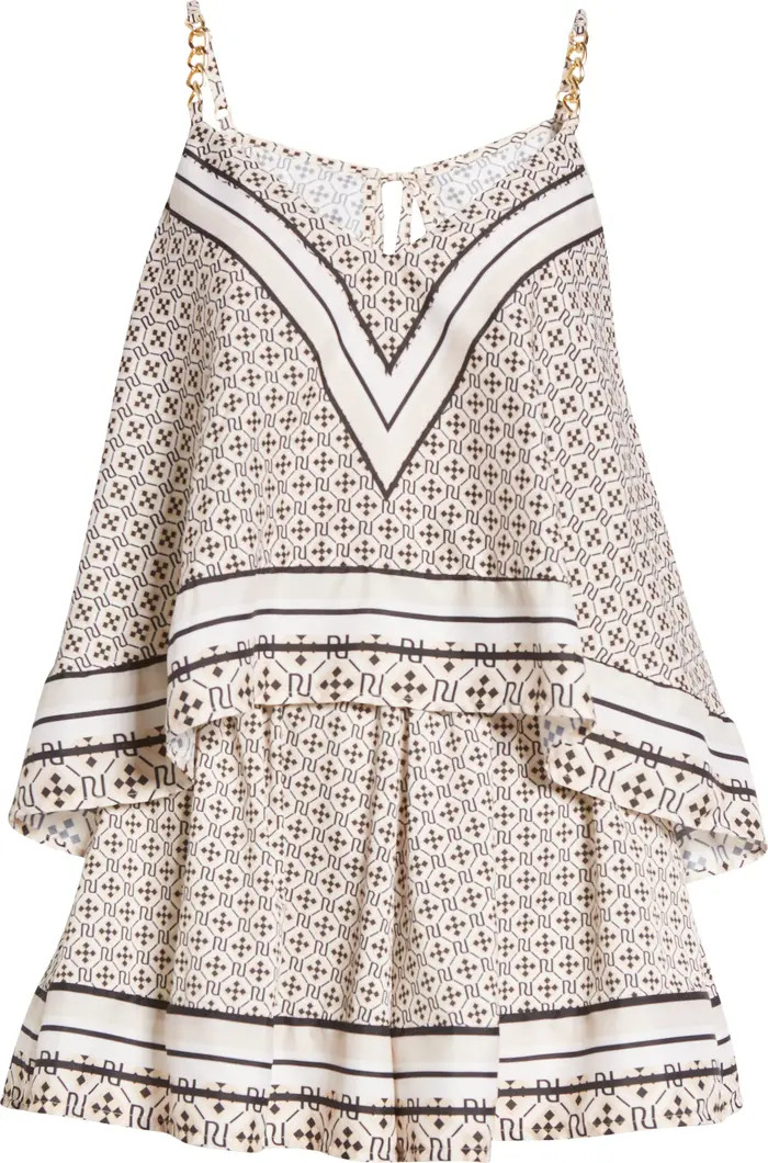 River Island Sleeveless Popover Romper | Nordstrom | Nordstrom
