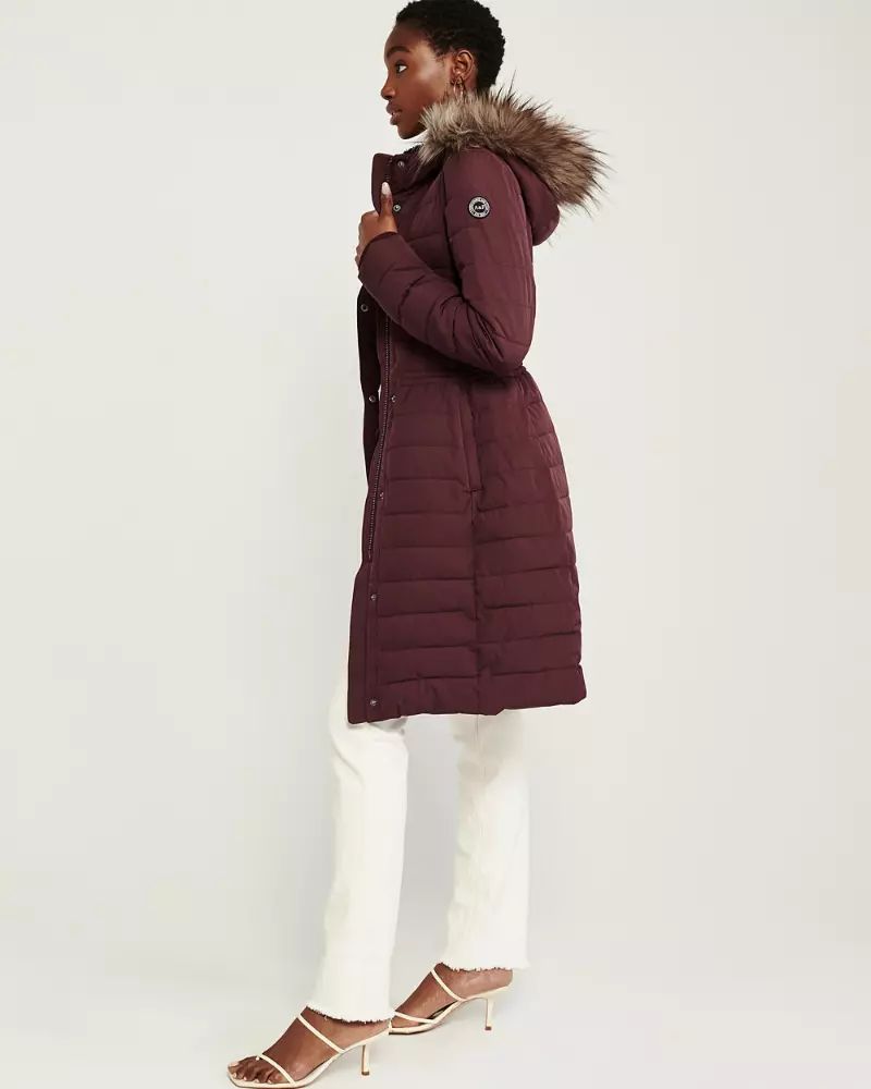 Long Stretch Puffer | Abercrombie & Fitch US & UK