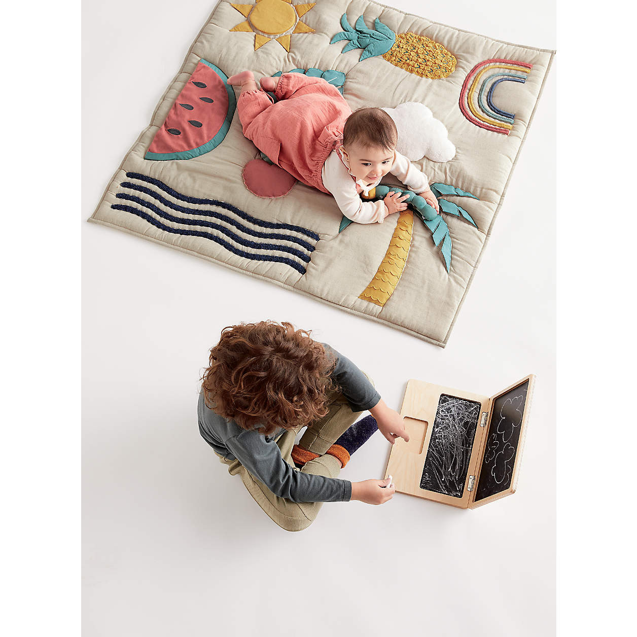 Personal Laptop Chalkboard for Kids + Reviews | Crate & Kids | Crate & Barrel