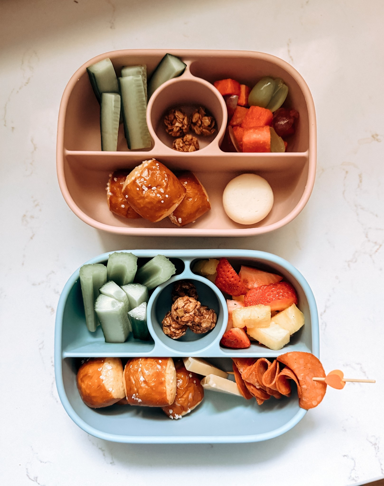 Celebrating National Pack Your Lunch Day with our favorite Hayden Bento Boxes from @Calla & Friends 🤗 We use these at home and on the go! The lids are fitted to each compartment, so it makes traveling with no spill overs a breeze!

Make sure to use code LITTLEKINGS to save when you grab one! 

#LTKmomlife #LTKfoodie #LTKKids