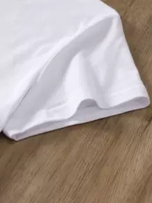 SHEIN Unity Solid Round Neck Tee SKU: sz2303092622725315(6 Reviews)$5.49$5.22Join for an Exclusiv... | SHEIN