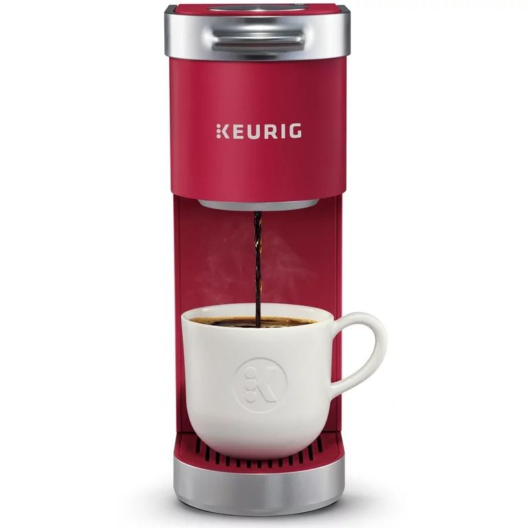 Keurig K-Mini Plus Single Serve K-Cup Pod Coffee Maker, Cardinal Red | Walmart (US)