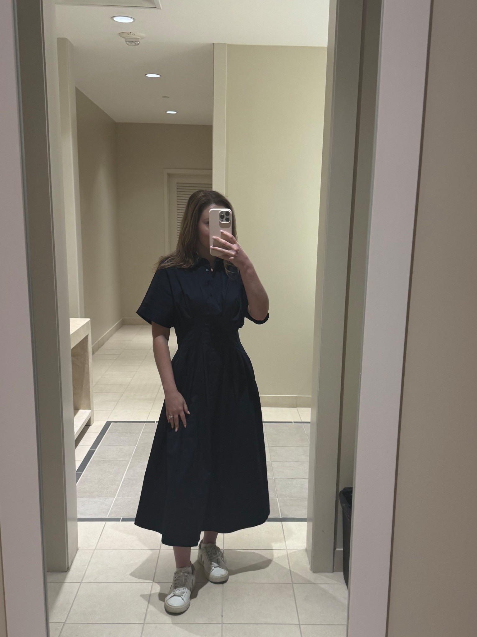 Anthro duppeee from Quince! Perfect work dress. 

#LTKFindsUnder100 #LTKWorkwear #LTKStyleTip