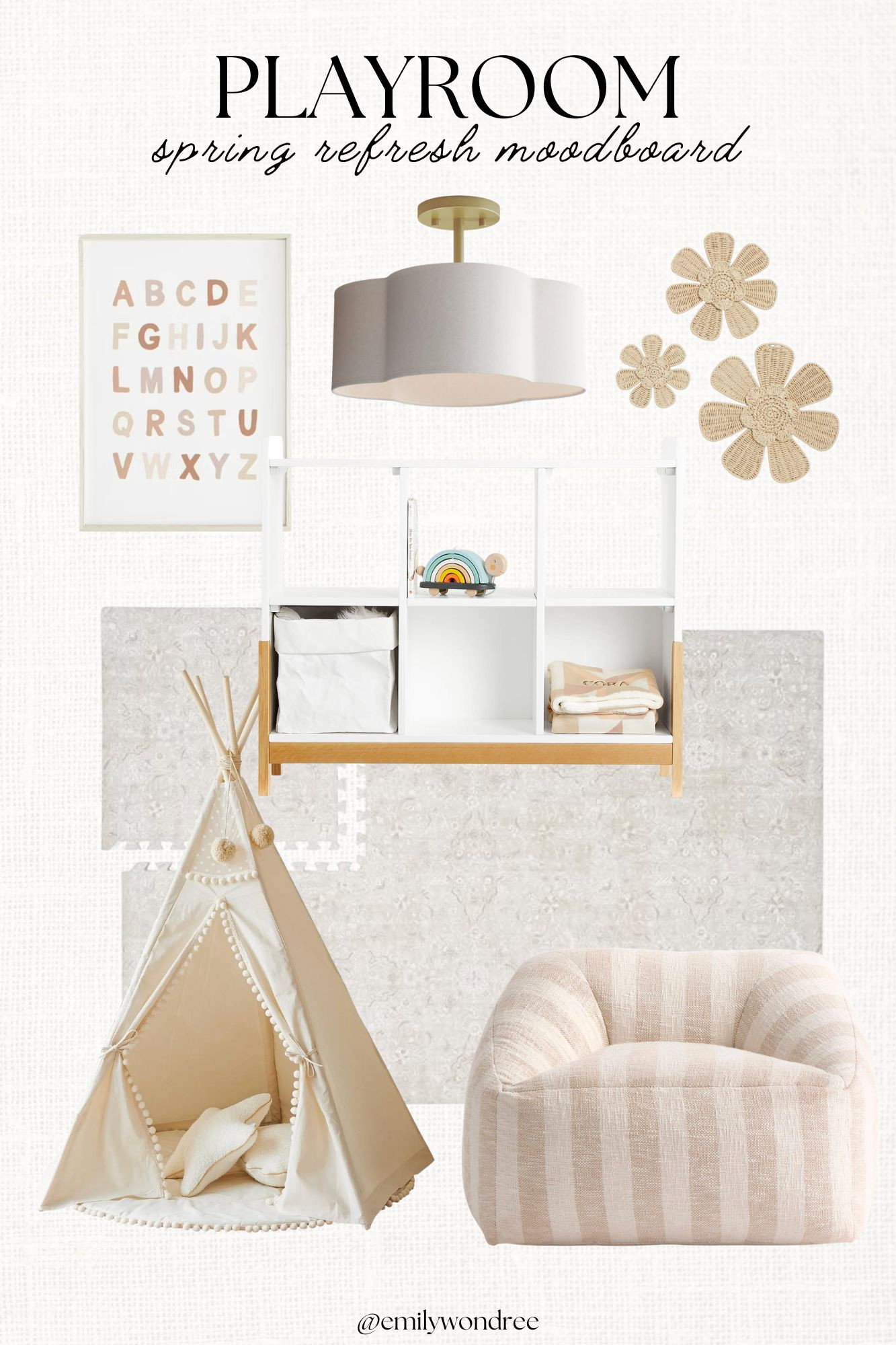 Playroom Spring Moodboard #playroom #playroomdecor #playroomideas 

 #LTKHome #LTKKids