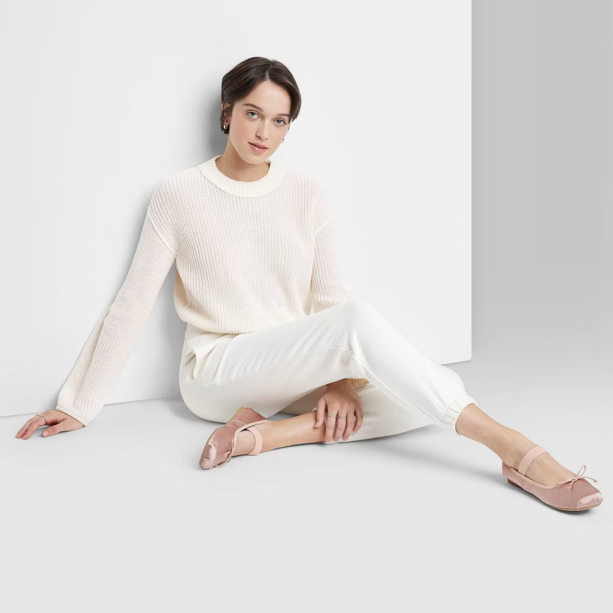 Women's Crewneck Boxy Pullover Sweater - Wild Fable™ | Target