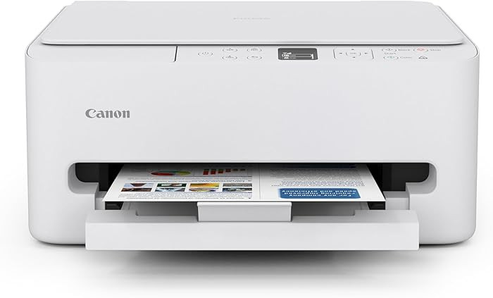 Canon PIXMA TS6520 Wireless Color Inkjet Printer Duplex Printing, White – Home Printer with Cop... | Amazon (US)