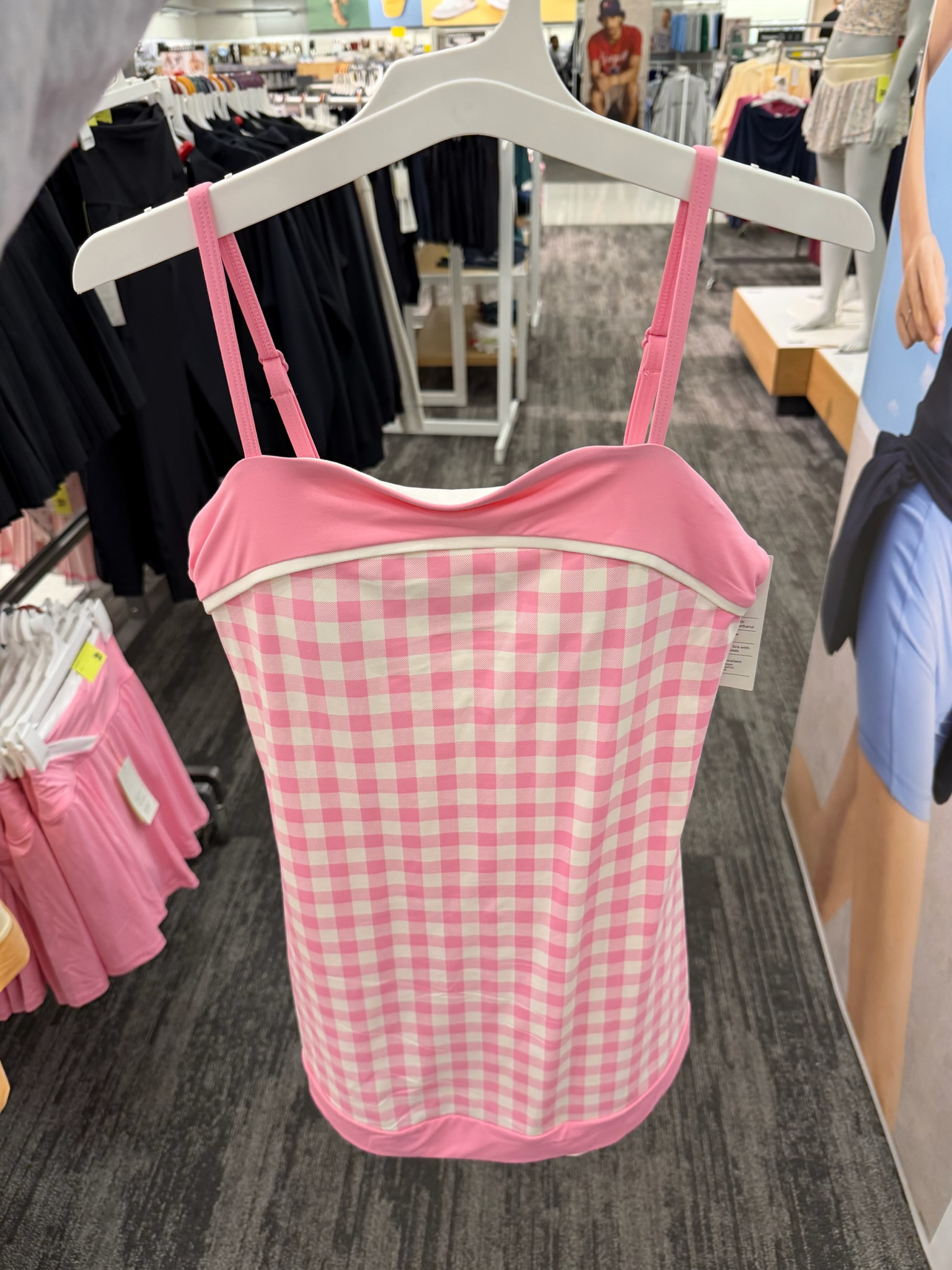 This pink gingham active dress from Target is SO cute for spring break. Easy to throw on with sneakers or sandals and you’re instantly put together. Such a good little vacation outfit.
spring outfits 2026, date night outfits, easter basket stuffers, easter dress women, vacation outfits beach, st patricks day outfit women, spring dresses, work outfits, plus size fashion, spring break outfits, spring break dress, gingham dress women, target dress, target spring outfits, vacation dresses, cute vacation outfits, tennis dress outfit, target fashion finds 

 #LTKgrwm #LTKootd #LTKActive