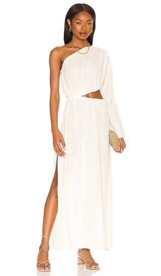 Virtual Dress in Natural Gauze | Revolve Clothing (Global)