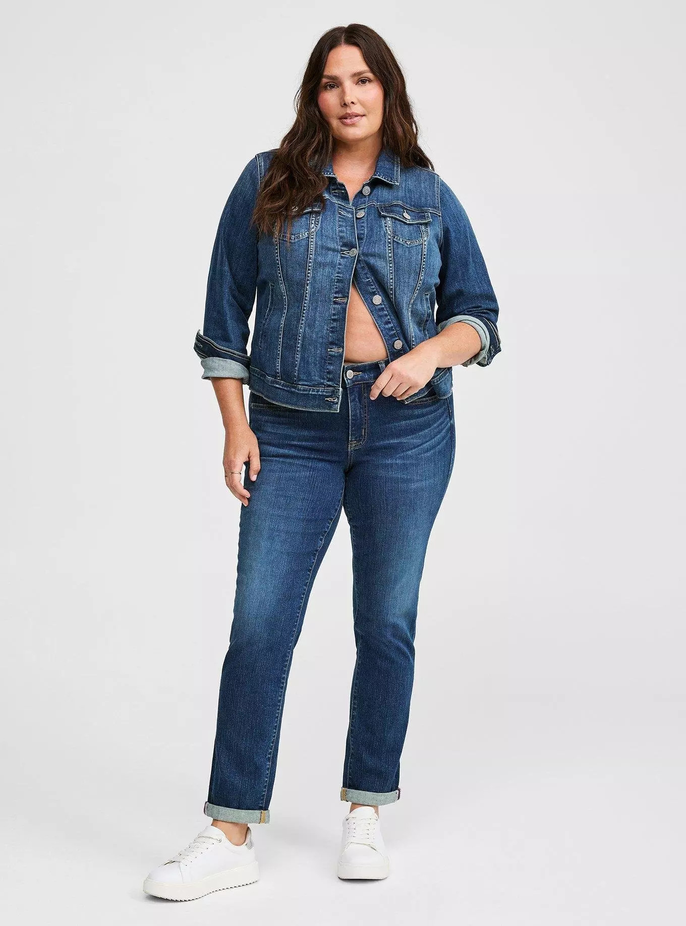 Perfect Boyfriend Mid-Rise Jean | Torrid (US & Canada)
