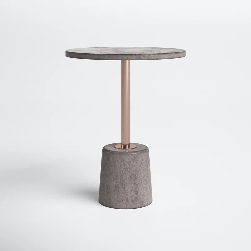 Ike 22'' Tall Concrete End Table | Wayfair North America