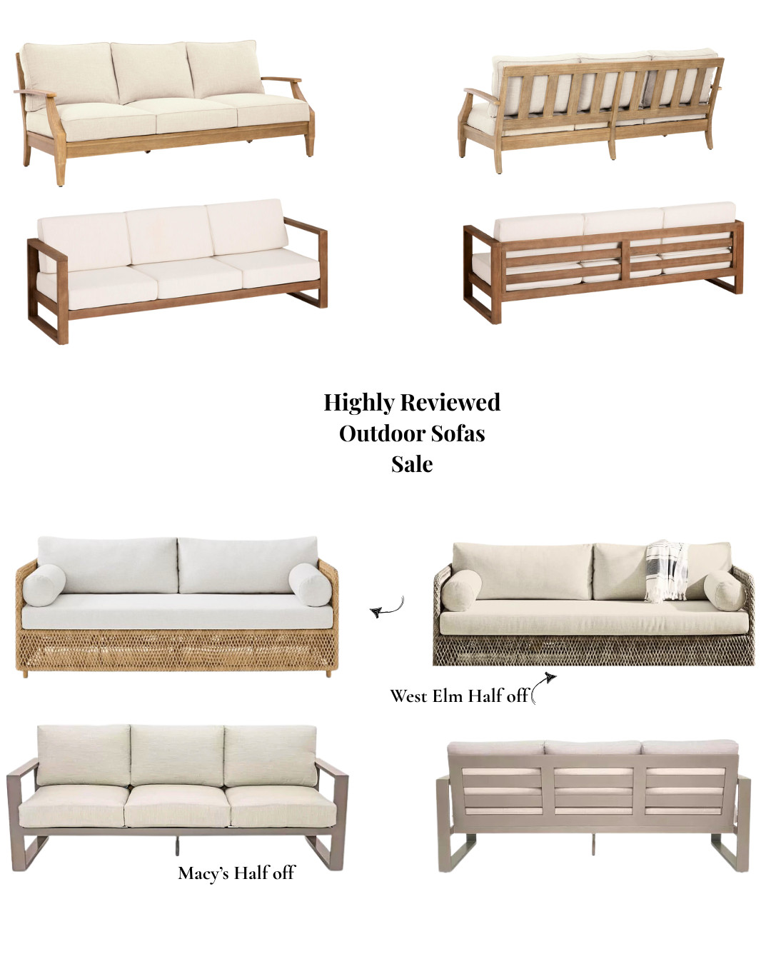 Ready to elevate your outdoor oasis? ☀️ I've found some absolutely stunning highly-reviewed outdoor sofas that are currently on major sale! If you've been dreaming of creating the perfect patio retreat or porch haven, now's the time to snag a deal.

These aren't just any sofas – many boast that sought-after transitional design, blending seamlessly with various outdoor decor styles. Think comfortable seating, durable materials, and timeless aesthetics that will last for seasons to come. You'll even spot some incredible finds from West Elm at unbeatable prices! Yes, you read that right – West Elm outdoor furniture on sale!

From cozy cushions to sturdy frames, these pieces are perfect for all your summer entertaining and relaxing. Don't miss out on these fantastic outdoor living deals to transform your space into the ultimate escape. Your backyard refresh starts here!

#OutdoorFurniture #PatioSale #PorchDecor #OutdoorLiving #SummerVibes #PatioFurniture #OutdoorSofa #BackyardOasis #TransitionalDesign #OutdoorDecor #HomeAndGarden #SummerDeals #WestElmSale #HighlyReviewed #PatioGoals #OutdoorSpace #HomeRefresh #SummerEntertaining #LTKOutdoor #LTKPorch


Follow me for the best outdoor finds and home inspiration! 💖 

 #LTKHome #LTKSaleAlert