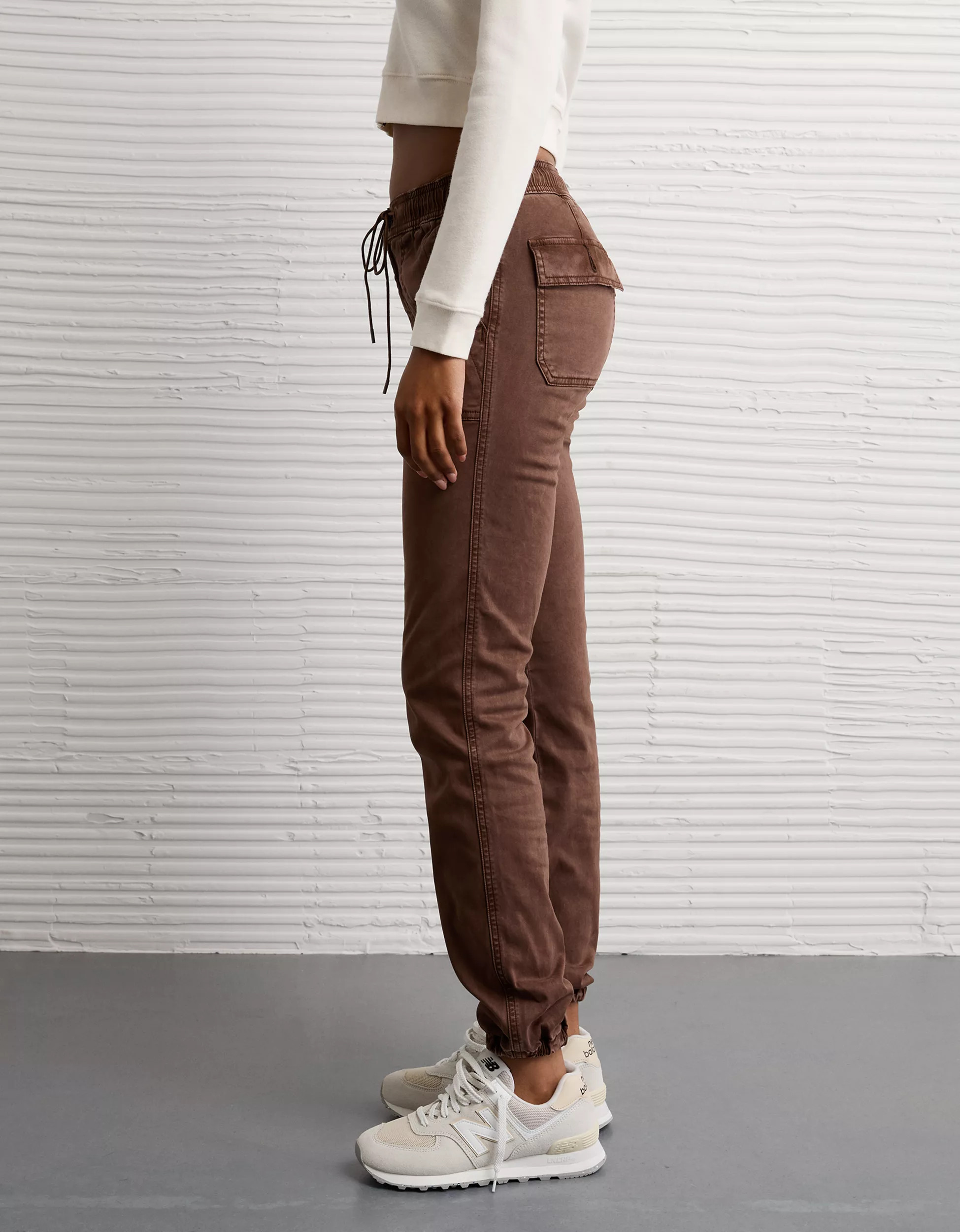 AE Stretch High-Waisted Jegging Jogger | American Eagle Outfitters (US & CA)
