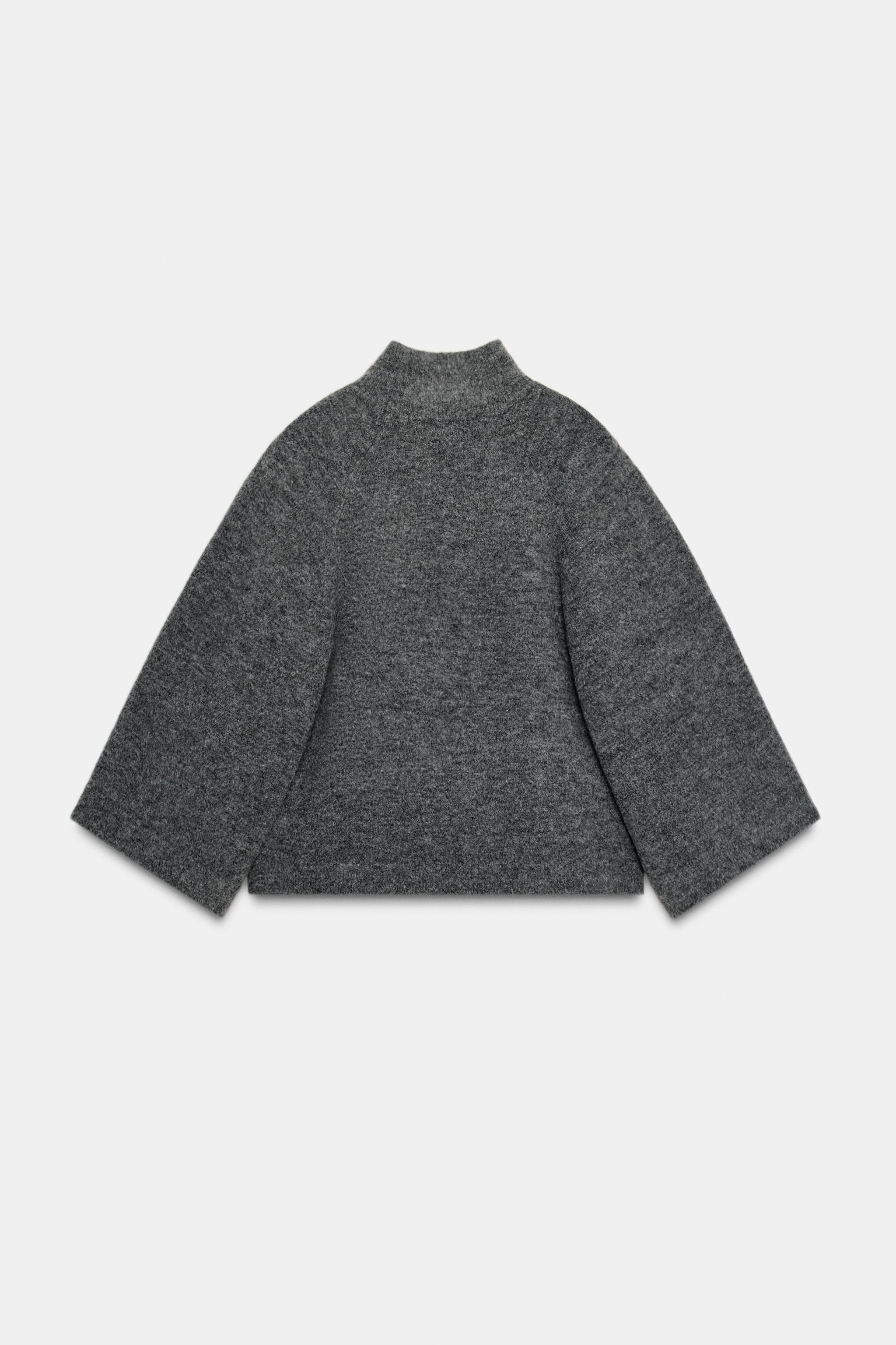 KNIT WIDE SLEEVE JUMPER | Zara DE